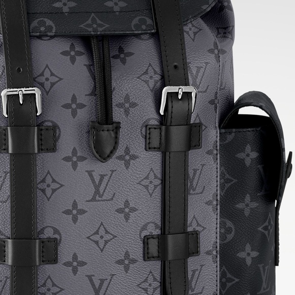 Louis Vuitton Christopher MM Monogram Eclipse Backpack - Picture 5 of 13